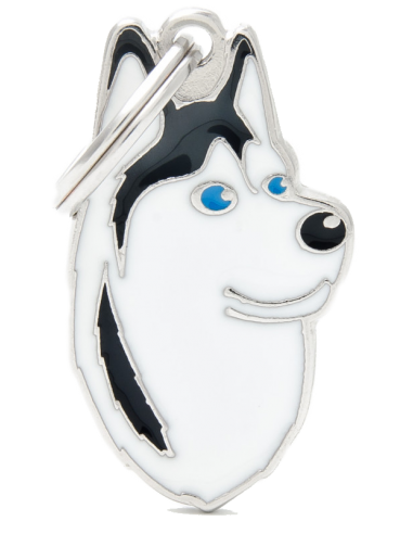 Placa identificativa Husky Siberiano
