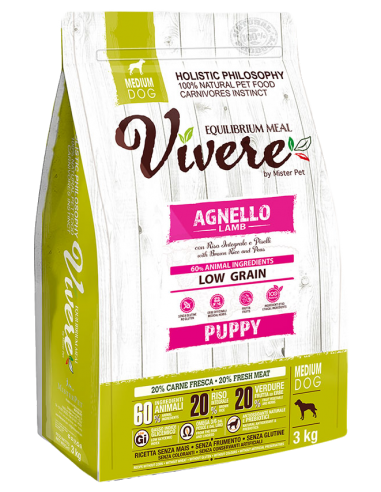 Vivere medium Puppy cordero.