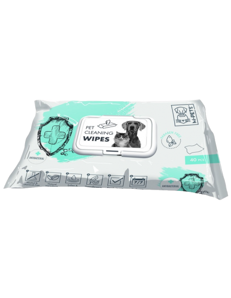Toallitas Antibacteriana 40u. M-pets