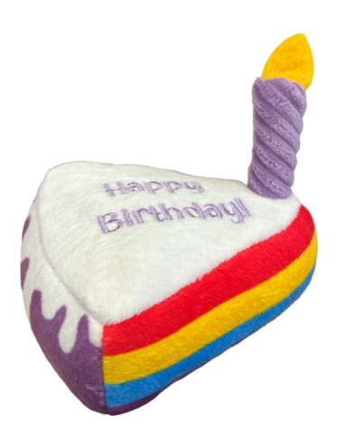 Peluche de pastel de cumpleaños. Party Nayeco