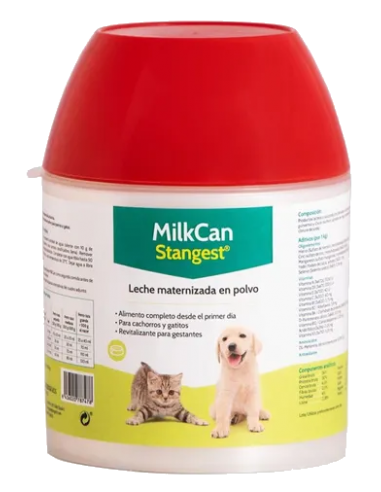 Leche maternizada para perro y gato. Stangest