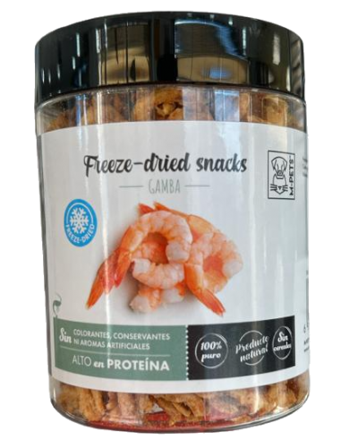 Snack liofilizado de Krill antártico. M-pets