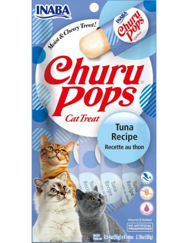 Churu POPS atún. Gato