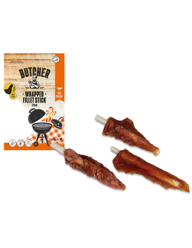 Snack Wrapped Fillet Stick 12cm. Butcher