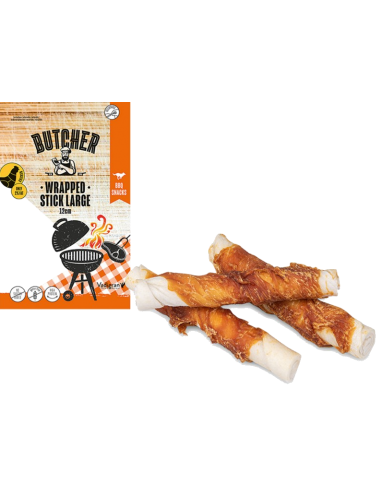 Snack Wrapped Stick large 12cm Pollo. Butcher