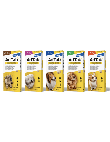 AD TAB. Antiparasitario en pastillas para perros.