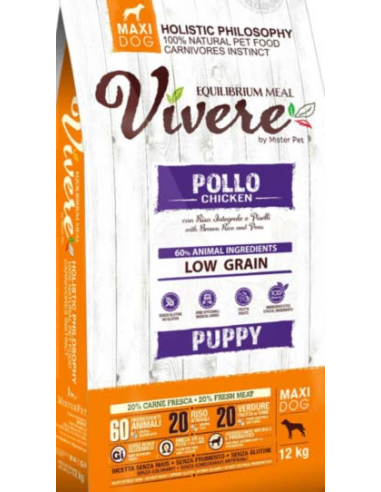 Vivere. Puppy maxi pollo 12kg