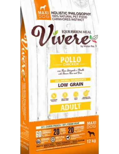 Vivere. Adulto maxi pollo 12kg