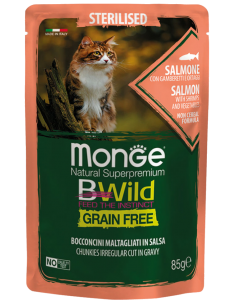 MONGE BE WILD. Pouch grain...