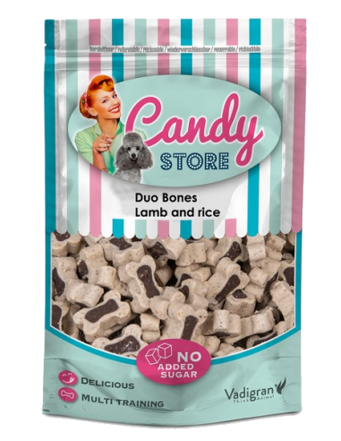 Snack. Candy mini bones Cordero 180g . Vadigran