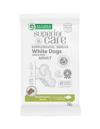 Snack Nature's Protection HYPOALERGÉNICO DENTAL. Perro