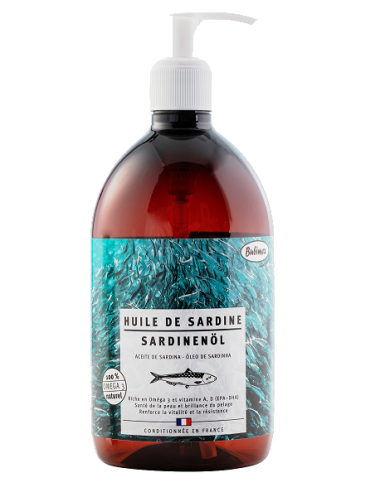 Aceite de sardina. BUBIMEX