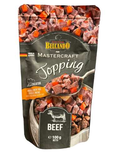 BELCANDO Mastercraft Topping Ternera 100g.