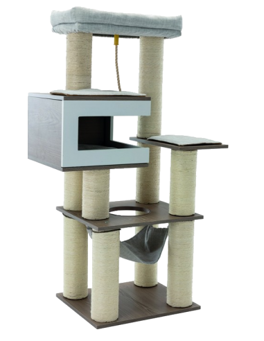 Rascador Grace Cat Tree -New CatElite 131cm. M-pets