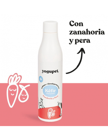 YOGUPET Kéfir con colágeno y condroprotectores. Perro y gato.