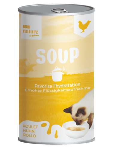 Bubi Nature. SOUP Pollo. Gato. 135g