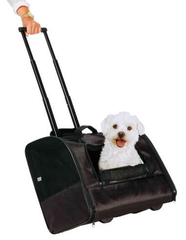 TROLLEY Elegance. 45 × 41 × 31cm. NEGRO. Trixie