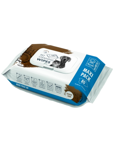 Toallitas Coco 80u. Maxi pack. M-pets