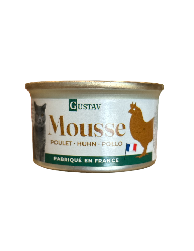 Gustav. Mousse pollo 85g.