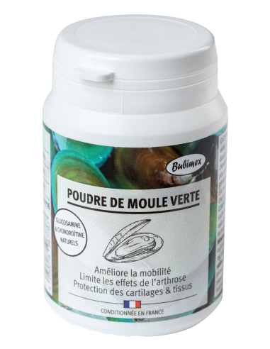 Bubimex. Polvo de mejillones de labios verdes. 60g