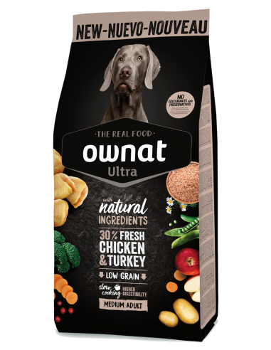 Ownat Ultra medium adult. Perro