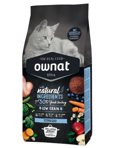 Ownat ultra pollo sterilized 1'5kg. Gato