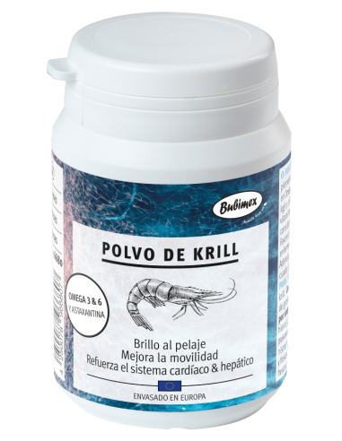 Bubimex. Polvo de Krill (antioxidante, cardíaco y hepático). 60g