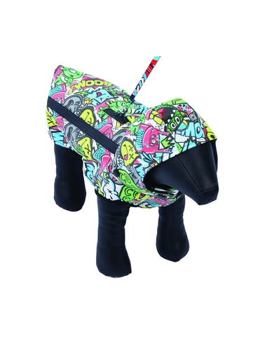 Impermeable. Urban multicolor. M-pets