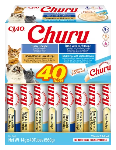 Churu PACK 40 unidades. Gato