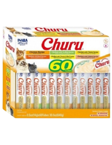 Churu PACK 60 unidades. Gato