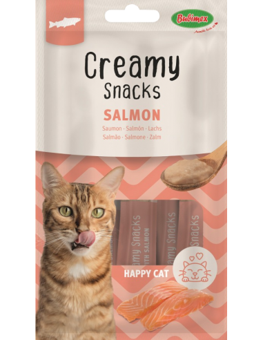 Creamy Snack Salmón. Gato. Bubimex