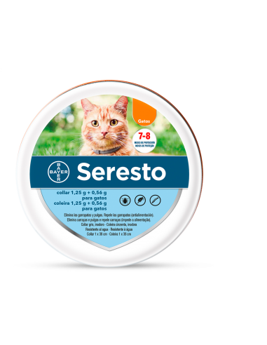 SERESTO Collar Antiparasitario para gatos - 38cm