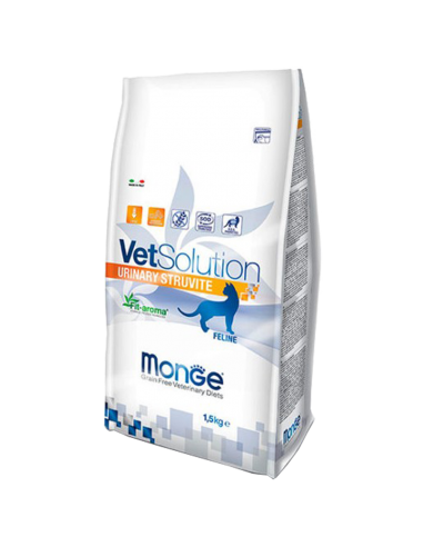 MONGE VET SOLUTION URINARY STRUVITE CAT – 1,5KG